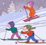 Областные соревнования Специальной Олимпиады Владимир  по лыжным гонкам